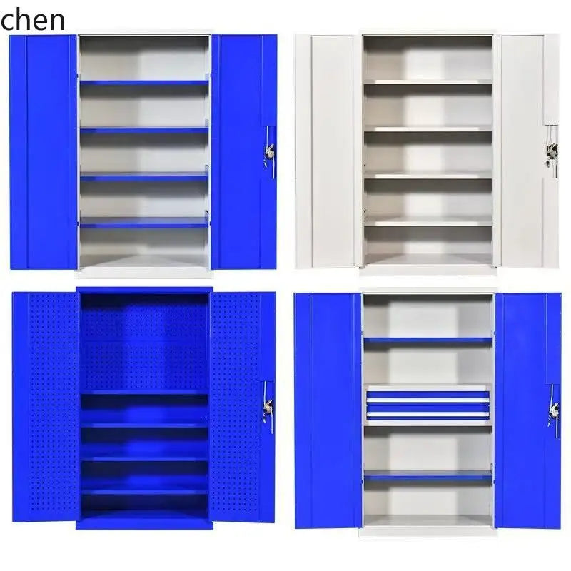 HYS hardware tool cabinet workshop storage with hanging board mobile storage cabinet
