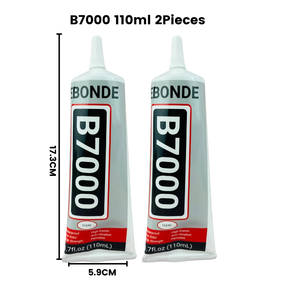 15/50/110mL B7000 Glue T7000 Adhesive Epoxy Resin Repair Cell Phone Touch Screen Liquid Glue Jewelry Craft Adhesive Glue
