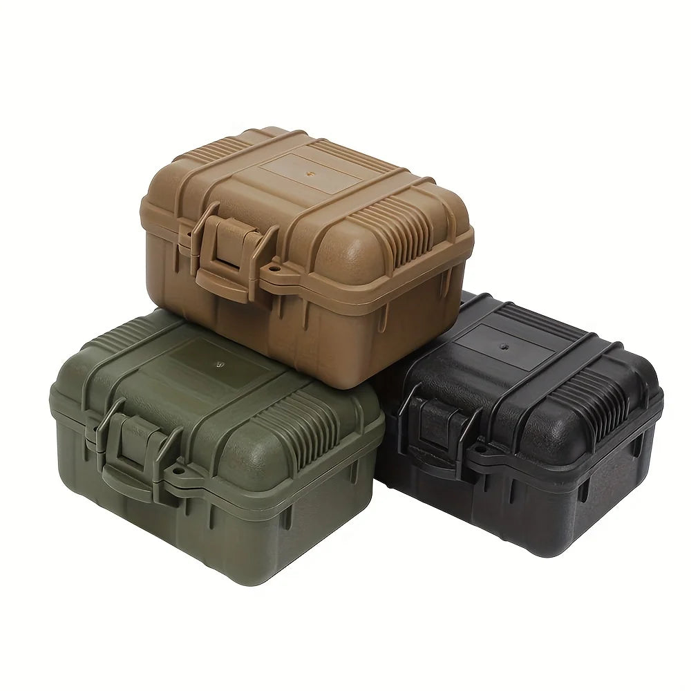 Plastic Sealed Dustproof Toolbox Outdoor Portable Equipment Box Shockproof Instrument Box Safety Protection Small Toolbox