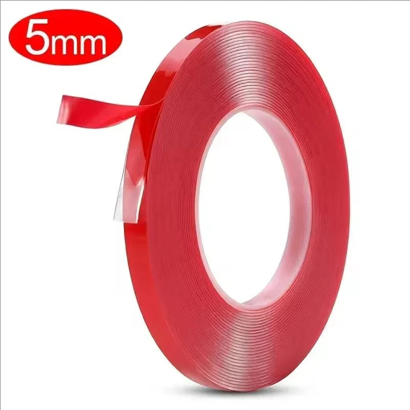 Double Sided Adhesive Tape High Strength Acrylic Transparent Silicone No Traces Sticker Car Fixed Stickers Waterproof Glue Tapes