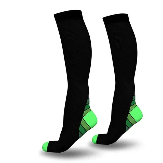 Compression Socks Varicose Veins Socks Pregnancy Anti Fatigue Blood Circulation Socks Gym Outdoor Cycling Football Fitness Socks