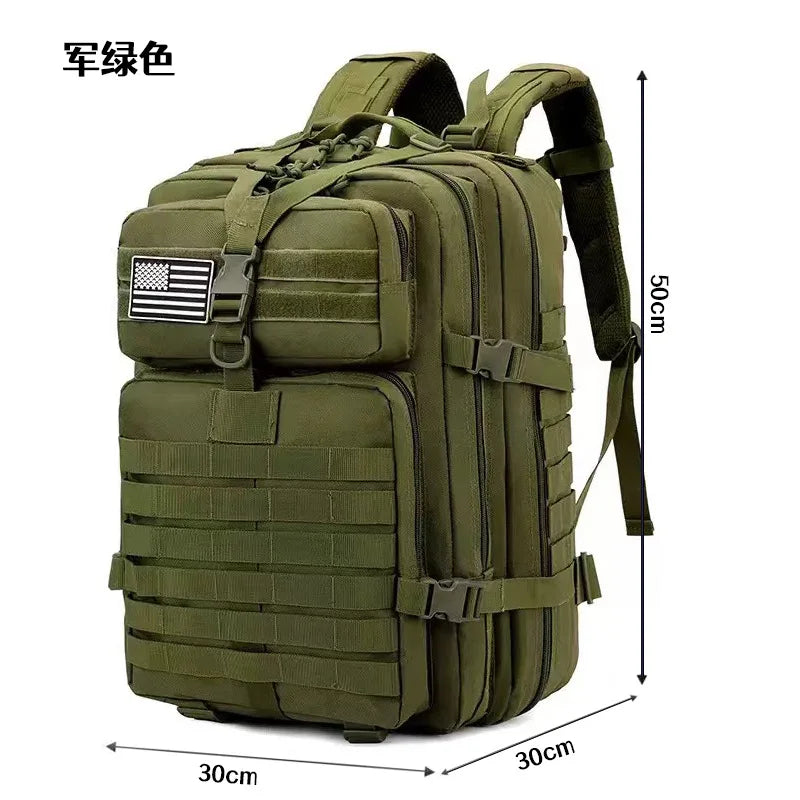 20L/45L 1680D Nylon Waterproof Trekking Fishing Hunting Bag Backpack Outdoor Rucksacks Tactical Sports Camping Hiking