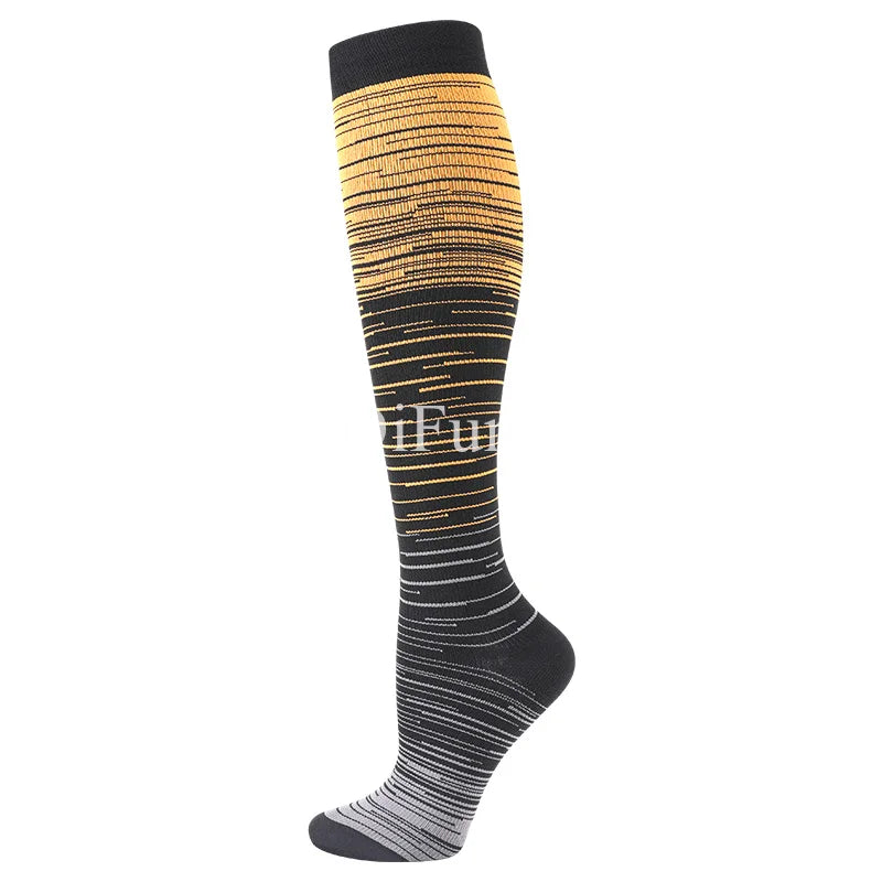 1 Pair Compression Socks Women And Men Stockings Best Medical Nursing Hiking Travel Flight Socks Running Fitness Socks