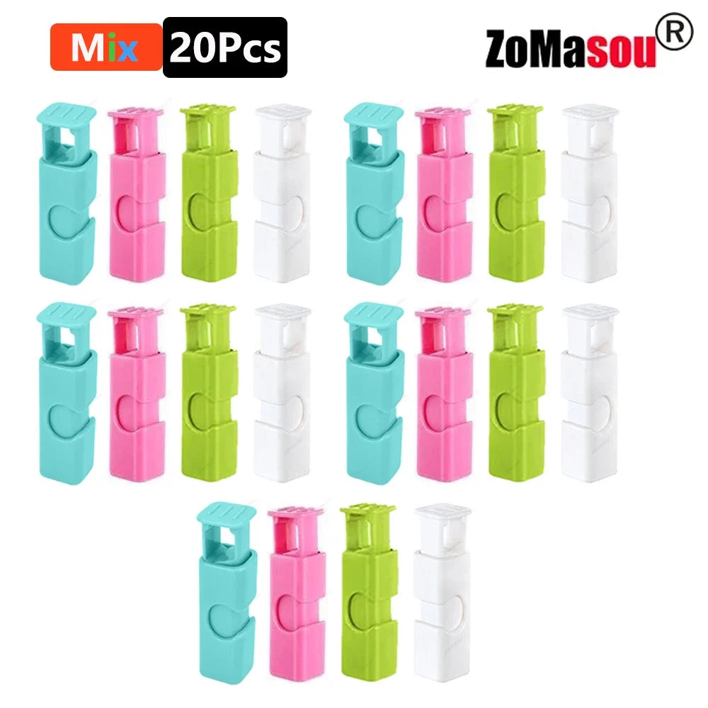 78/1Pcs Reusable Food Sealing Clips Bread Storage Bag Clips For Snack Wrap Bags Spring Clamp Kitchen Organization Sealing Clamp