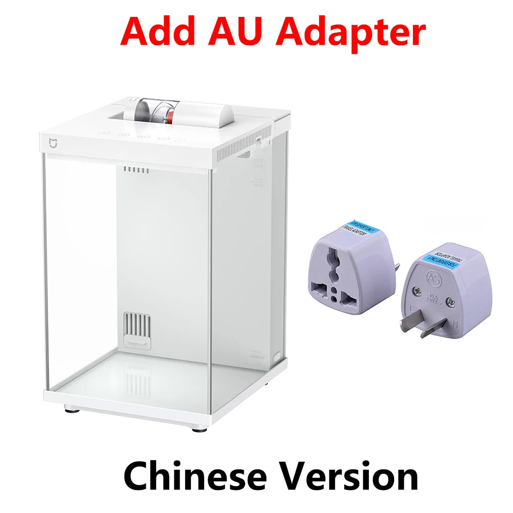 Xiaomi Mijia Smart Desktop Aquarium 10L Smart Fish Tank App Control Feeding Pro Filtration Mi Home Compatible No Assembly CN