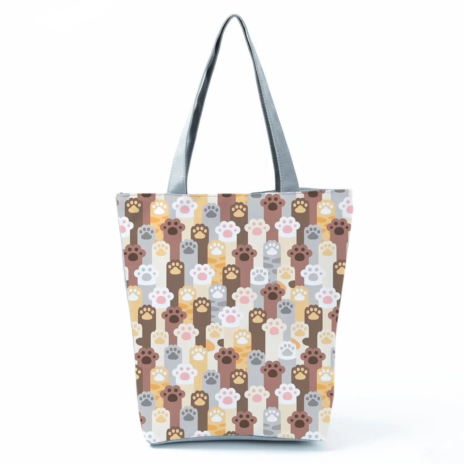 Fashion Dogs Paws Handbags Printed Love Dogs Shopping Bag Casual Women Shoulder Bag Summer Kawaii Female Tote Travel Beach Bag