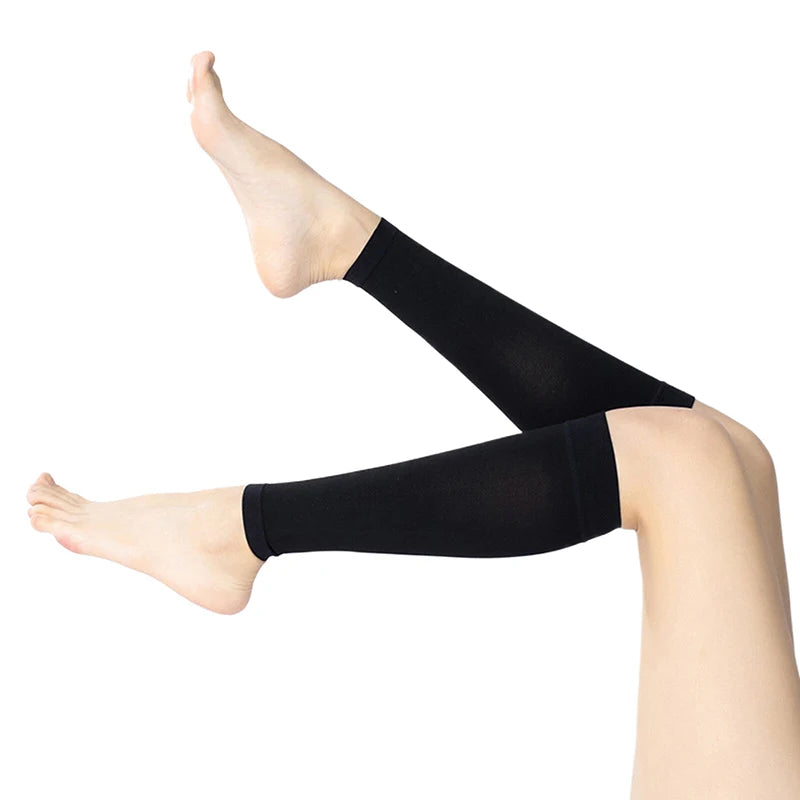 1pair Women Compression Socks Slimming Sock Men Outdoor Sports Prevent Calf Soreness Pressure Calf Stocking Sock