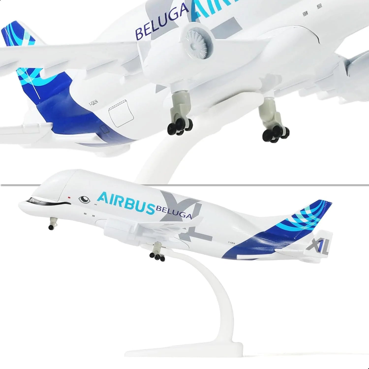 20cm A330 Beluga Xl Model Airplanes A380 A350 Md11 Toy Planes Replica Alloy Material W Wheels Landing Gears Children Toys Gift