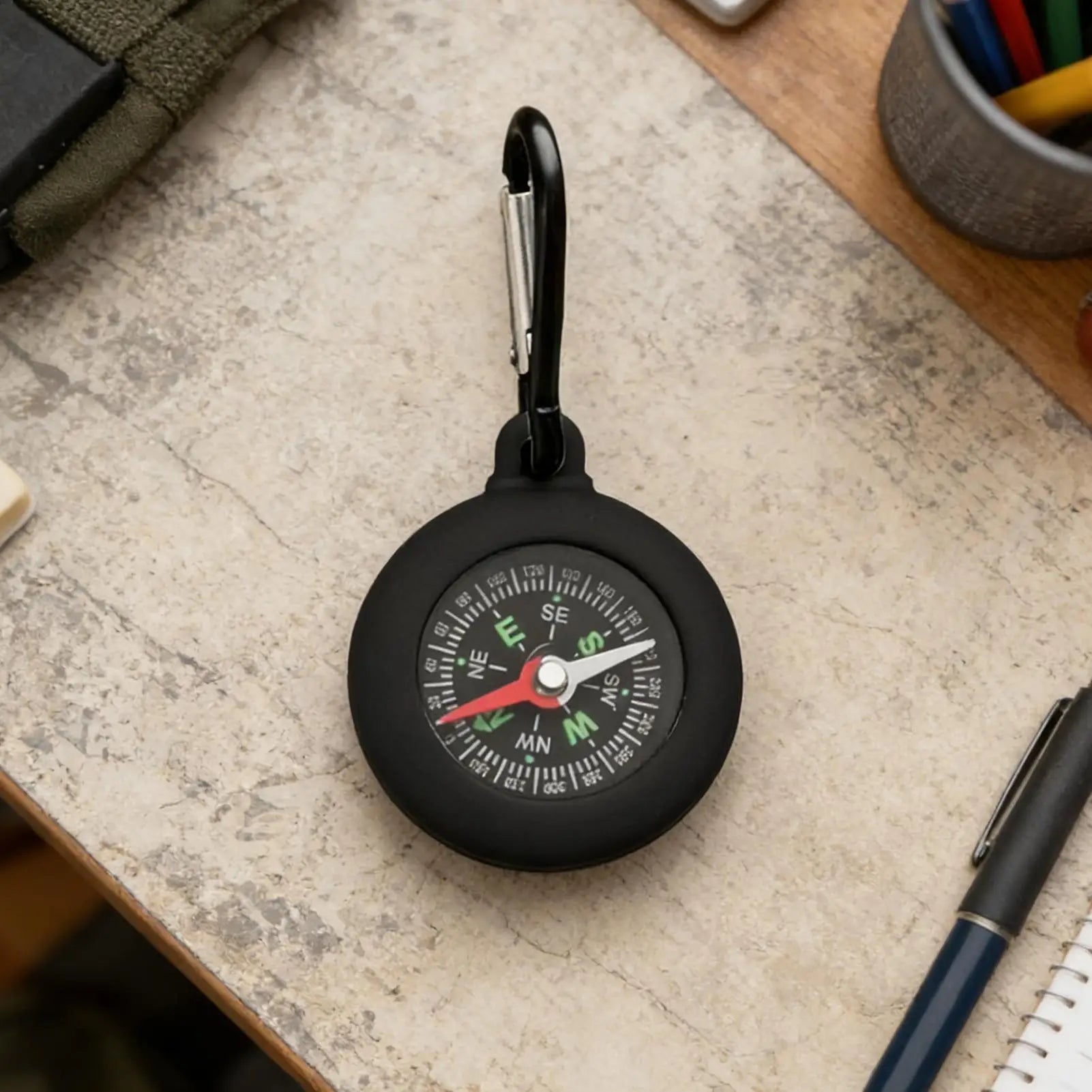 mini Compass for Hiking Compact Waterproof Portable Compass for Camping for Men Women Girls Youth Teens Survival Traveling