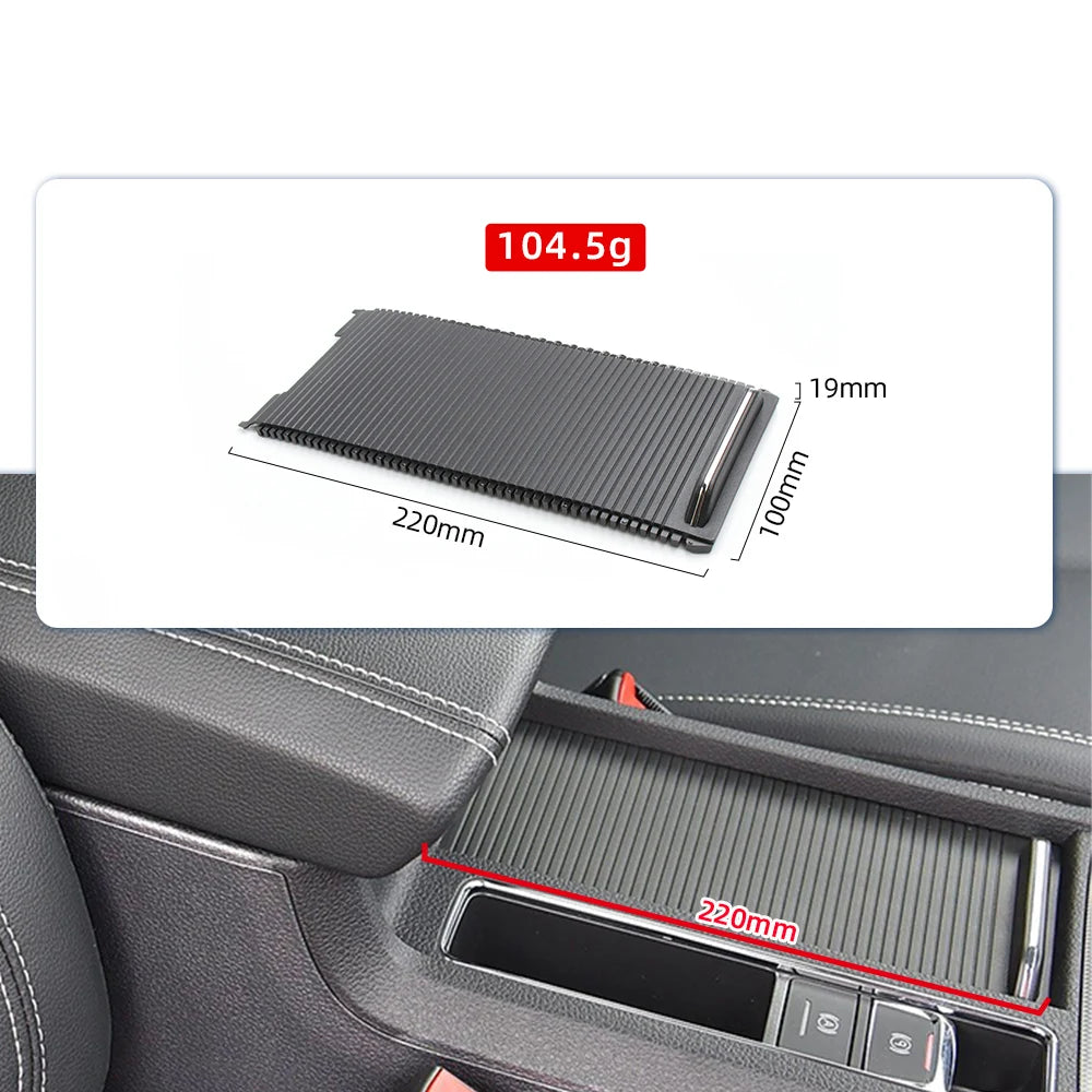 Suitable  Car Center Console Cup Holder Roller Shutter Center Armrest Box CupFor Roewe RX5 2016-2022  Holder Cover Pull Blinds