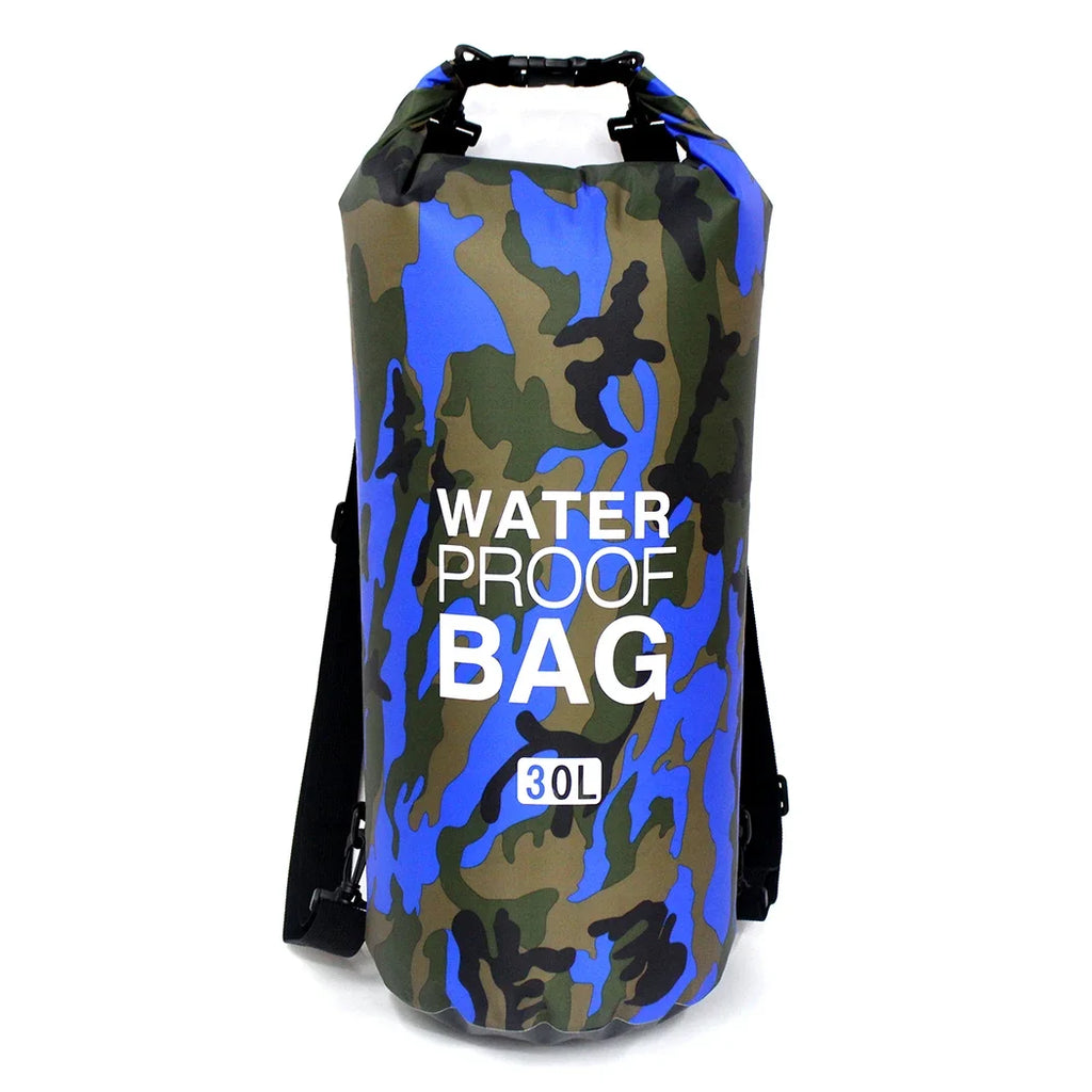 Men's and women's waterproof bags, outdoor sports bags, suitable for swimming, boating, kayaking, rafting and traveling