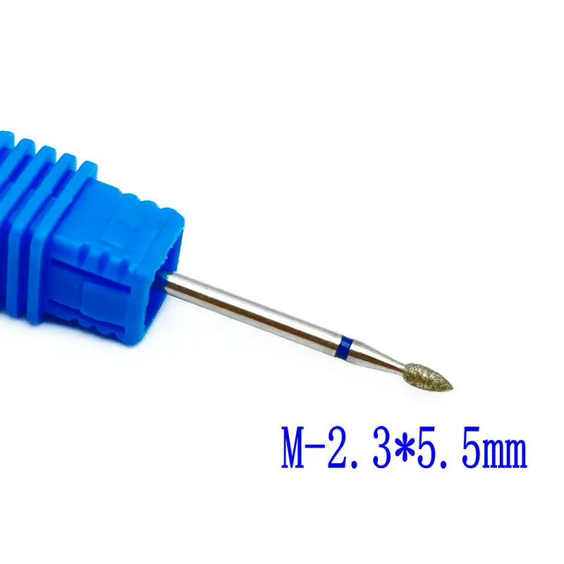 1 Pcs Diamond Nail Drill Bit for Manicure Nail Drill Manicure Machine Bit Accessories Cuticle Clean Mill Cutters Removing Gel