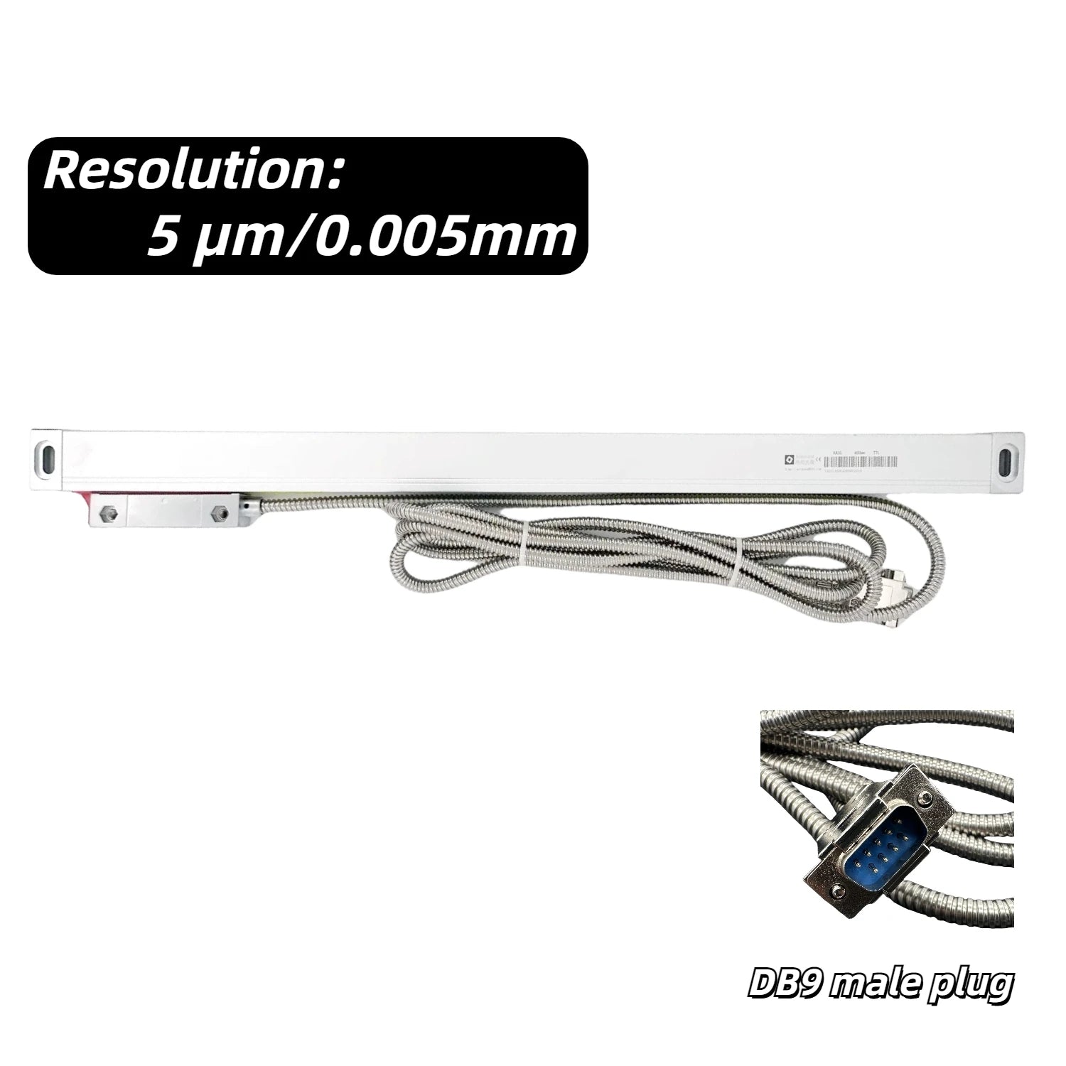 New SDS200 4 Axis Digital Readout AC110V/220V Display LCD DRO SET 3PCS 5um High Precision Optical Ruler Linear Scale Encoder