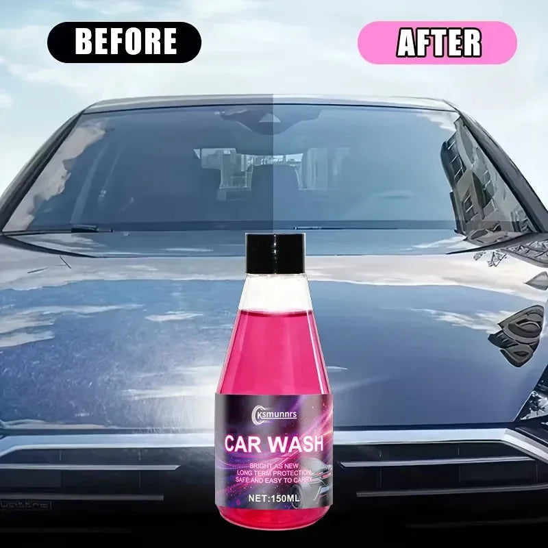 150ml High Foam Car Wash Shampoo, Ceramic Coating Safe Car Cleaner, Deep Cleaning Formula, Paint Protection and Gloss Enhancemen