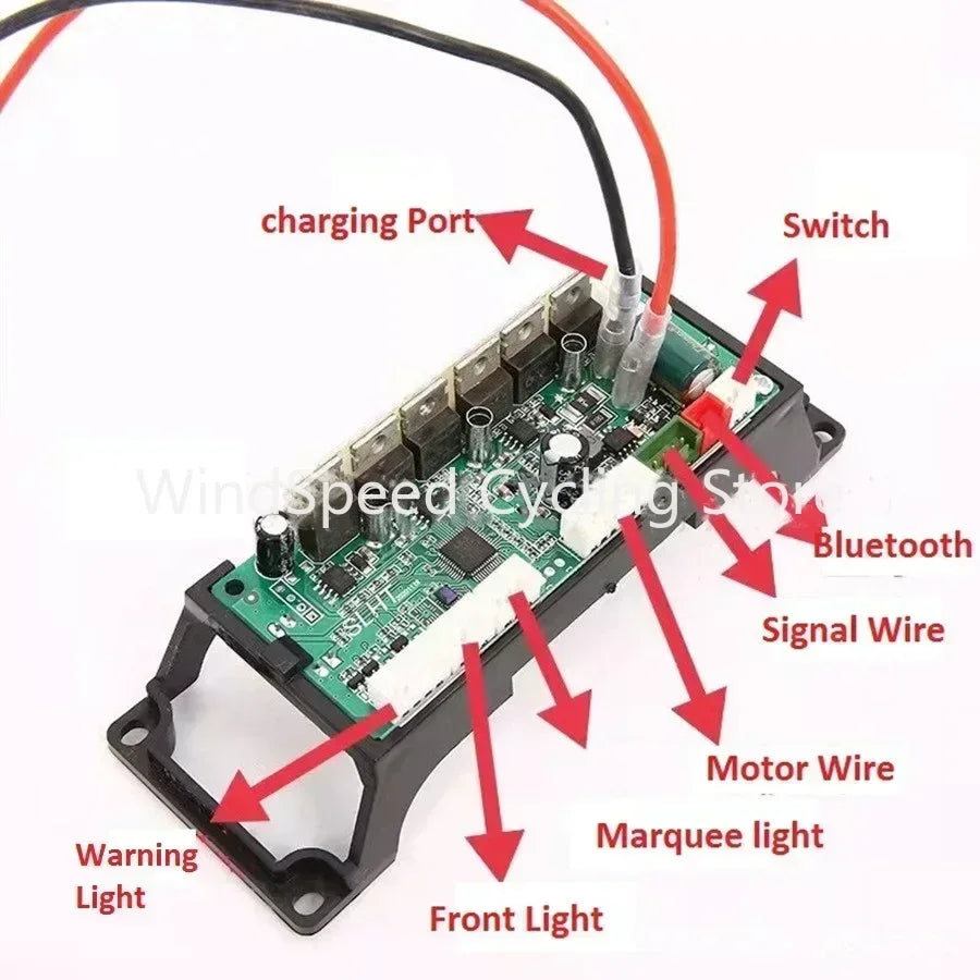 36V-48V Dual System Electric Balancing Scooter  Hoverboard Motherboard Controller Control Board With Bluetooth Board One Set