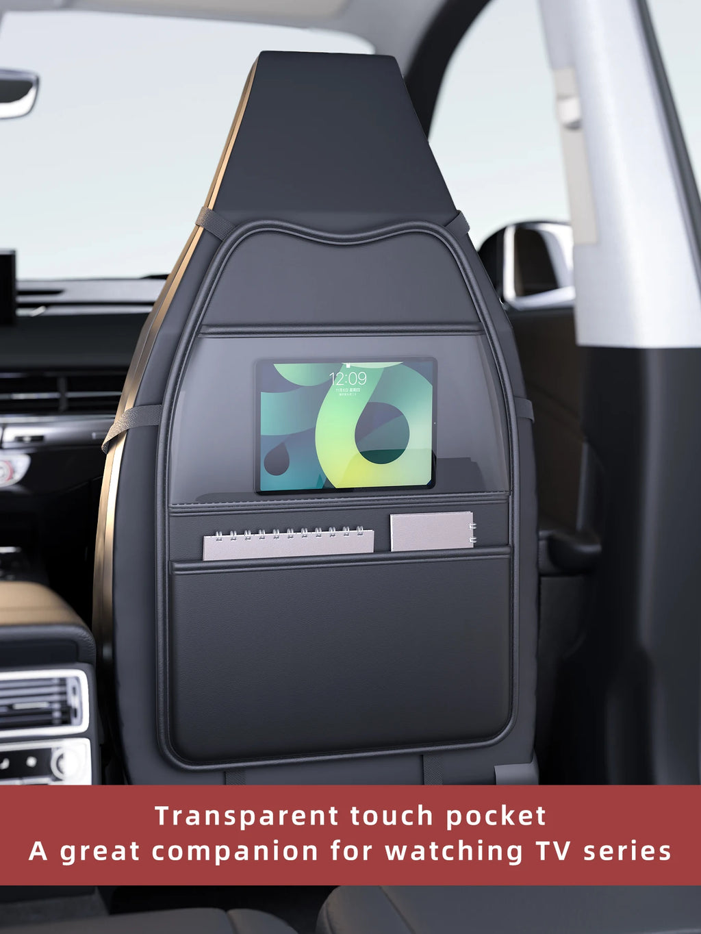 Practical multifunctional storage bag for car back, suitable for both regular and sport seats, high quality