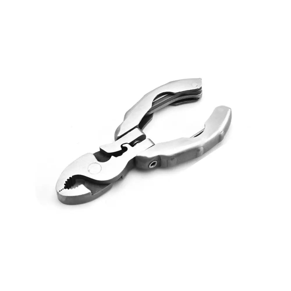 Multi-purpose 9 in 1 Pocket Pliers Mini EDC Tool Keychain Pliers Round Head Pliers Gadget Screwdriver Wire Cutter Hand Tools