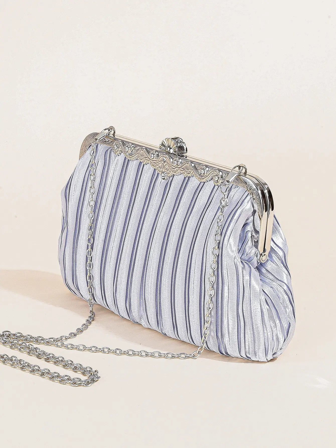 Clutch Purse Evening Bag for Women, Glitter Evening Envelope Handbag With Detachable Chain for Wedding
