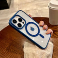 Transparent Magnetic Phone Case For Samsung A57 A54 A56 A36 A55 A35 A26 A25 A16 A06 S26 Ultra S25 S24 S23 FE S22 Plus Hard Cover