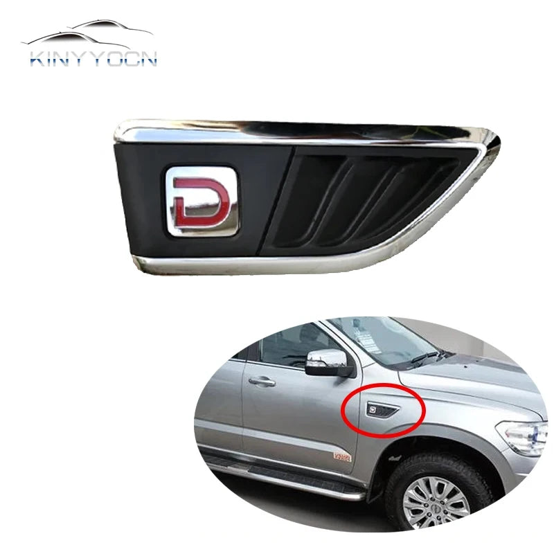 For ZX Zxauto Terralord Side External Front Fender Decorative Strip Cover Side Trim Label Sticker Tag
