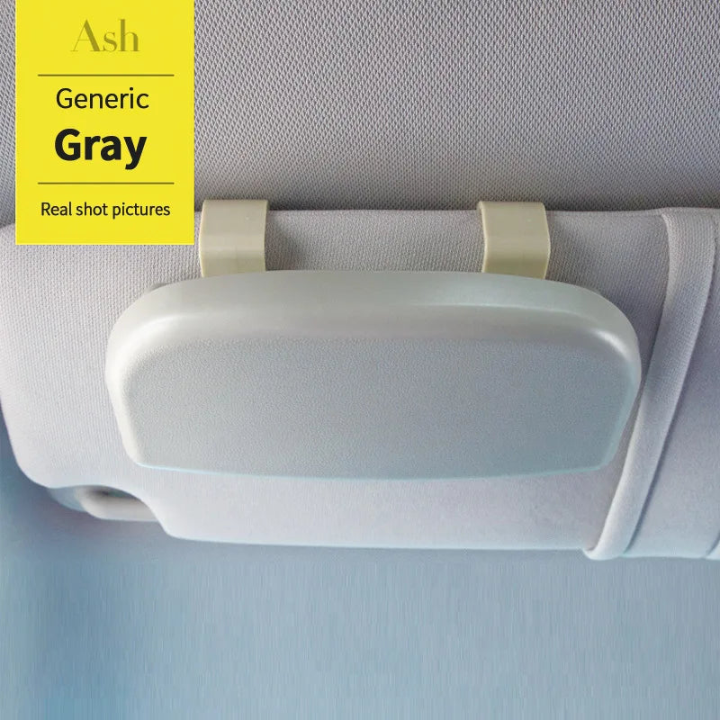 Multifunctional Car Sun Visor Glasses Box Portable Sunglasses Holder Driving Eyeglass Case Auto Storage Cars Interior Accessorie