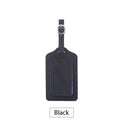 PU Leather Aircraft Logo Luggage Tag, Anti Loss With Name Card, Suitable for Luggage and Travel Bags