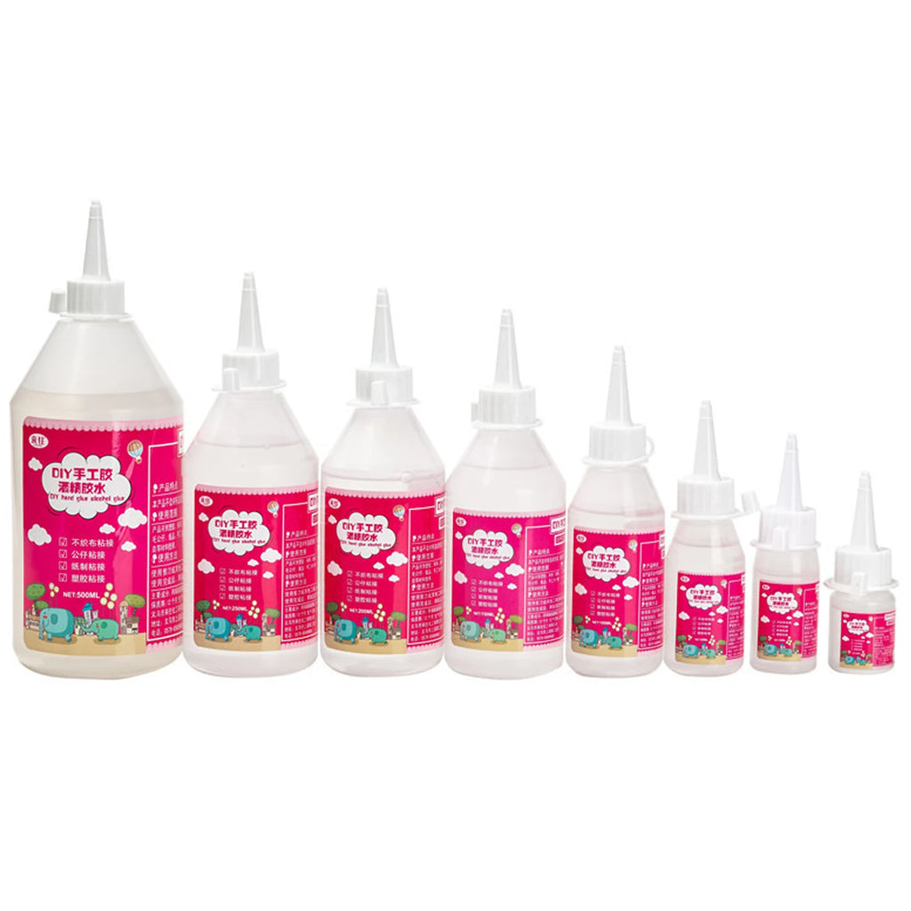 50g Instant Adhesive DIY Handmade Glue Clear Liquid Glue for Paper Plastic Quick-drying
