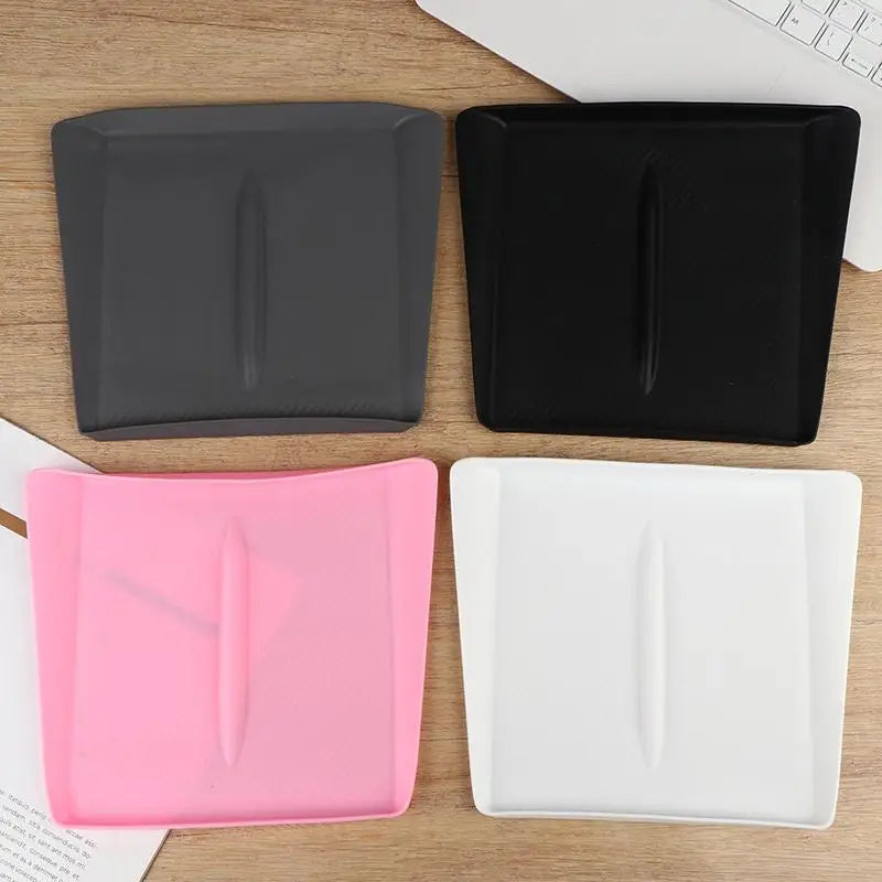 New！Car Center Console Wireless Charging Pad Center Console Anti Slip Silicone Mat For Phone Charger Area Car Accessories