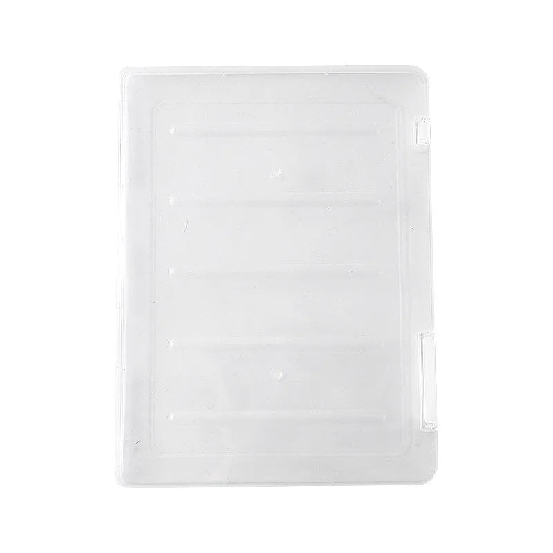 Dustproof Transparent A4 Archive Box Desktop Document Certificate Bill Storage Case Office Paper Stationery Organizer