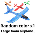 Foam Glider Hand Throwing Aircraft Toys Outdoor Boy Large Model Glider Outdoor Essential Gift