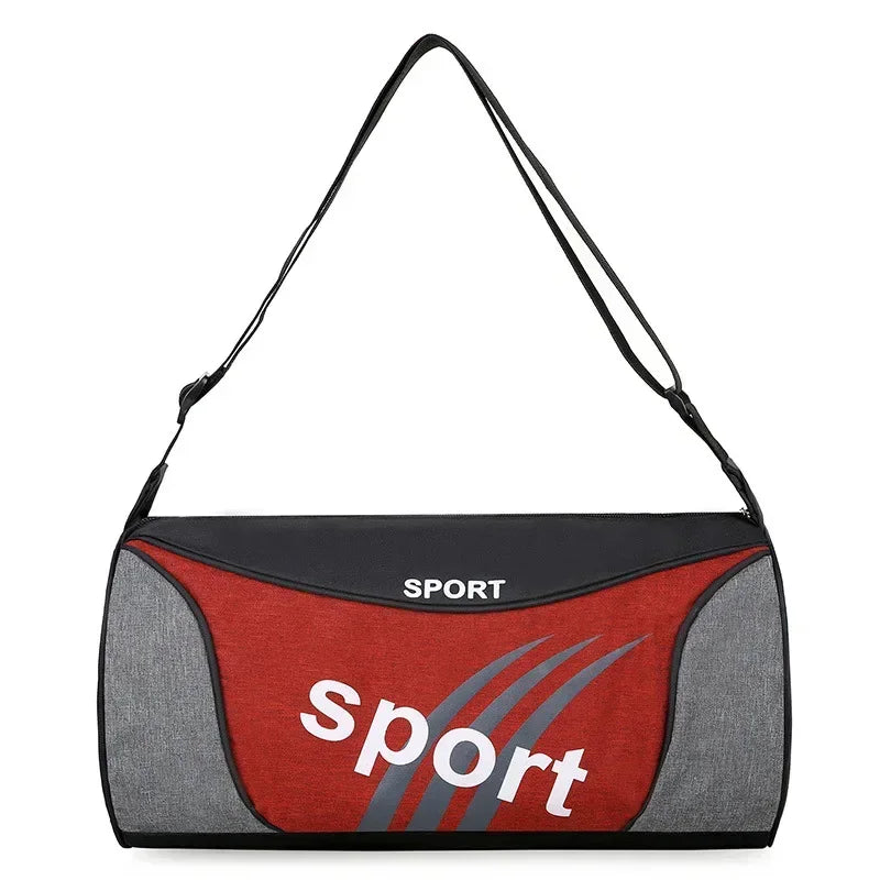 Women's & Men's Gym Bag Unisex Outdoor Crossbody Shoulder Backpack Personalized Duffel Overnight Travel Yoga Sports Bag