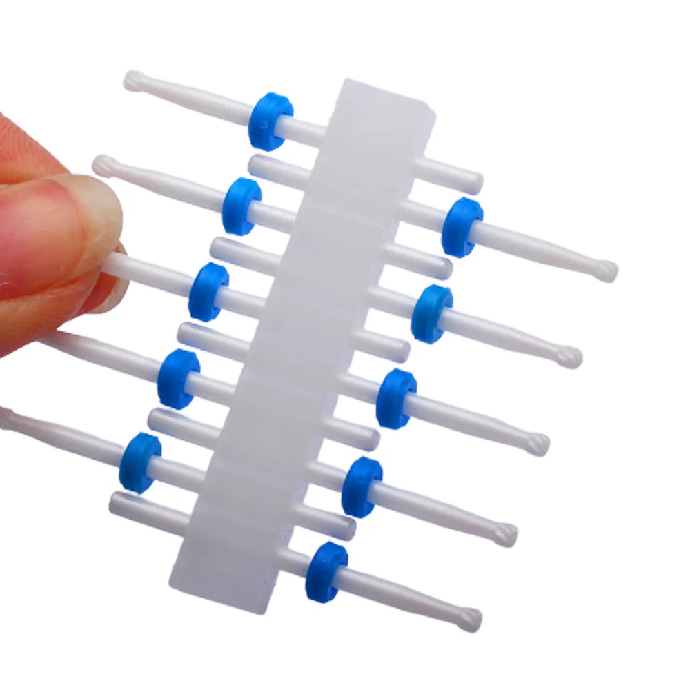 10pc Carbide Manicure Drills Nail Drill Bits Set Milling Cutters Kits Gel Polish Remover Files Electric Burr Tools Accesstries