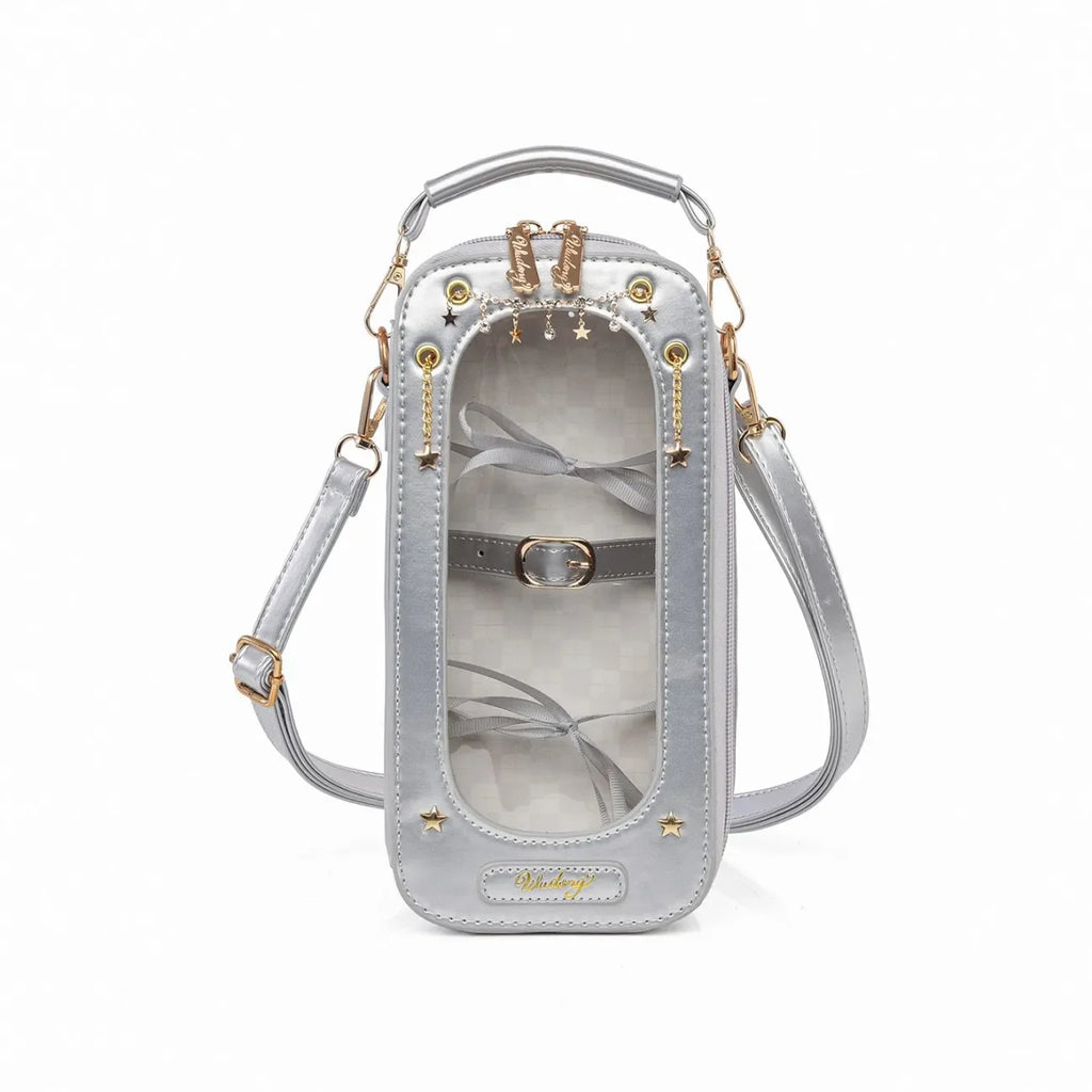 Transparent Crossbady Bag Original Daily Sac Femme Chains Star Bolso Versatile Bags for Woman Hot Sale Popular Bolsos Mujer