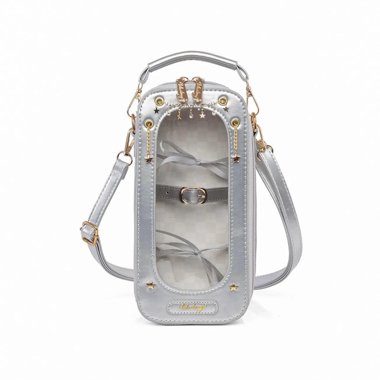 Transparent Crossbady Bag Original Daily Sac Femme Chains Star Bolso Versatile Bags for Woman Hot Sale Popular Bolsos Mujer
