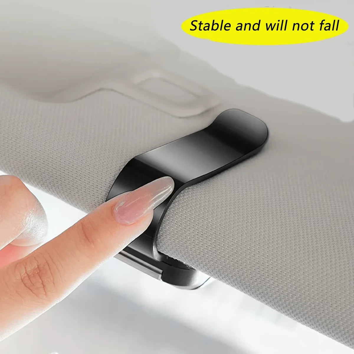 Car glasses clip sunshade, easy to install, suitable for all car models, easy to access, multifunctional car glasses holder