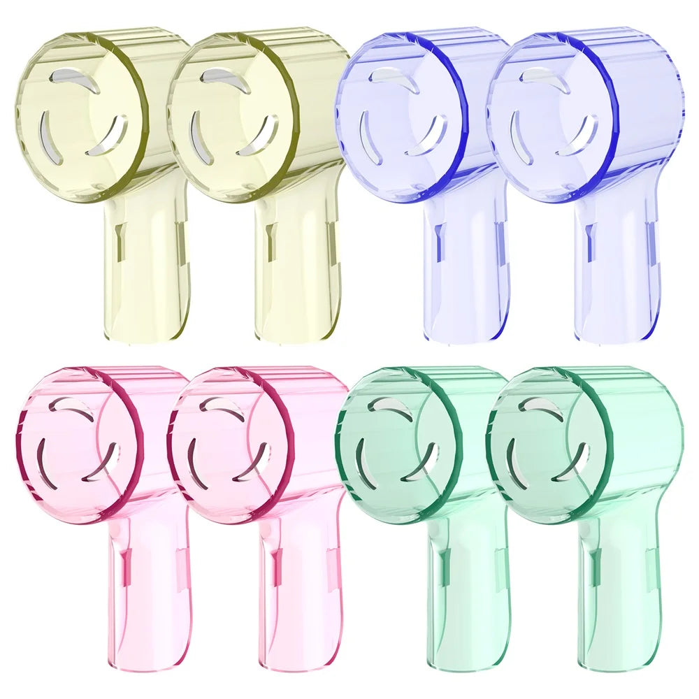 Pack of 4/8 Toothbrush Head Protective Covers, Toothbrush Travel Dustproof Caps Compatible with Oral B & iO Electric Toothbrush