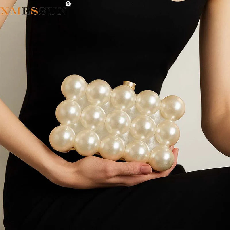 Women New Trend Acrylic Evening Clutch Bag,Europe and America Fashion Luxury Party Wedding Purses Chain Shoulder Crossbody Bag