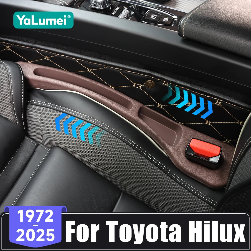 For Toyota Hilux MK5 MK6 MK7 MK8 1972-2020 2021 2022 2023 2024 2025 Car Seat Gap Storage Strip Bendable Leak Proof Filler Strip