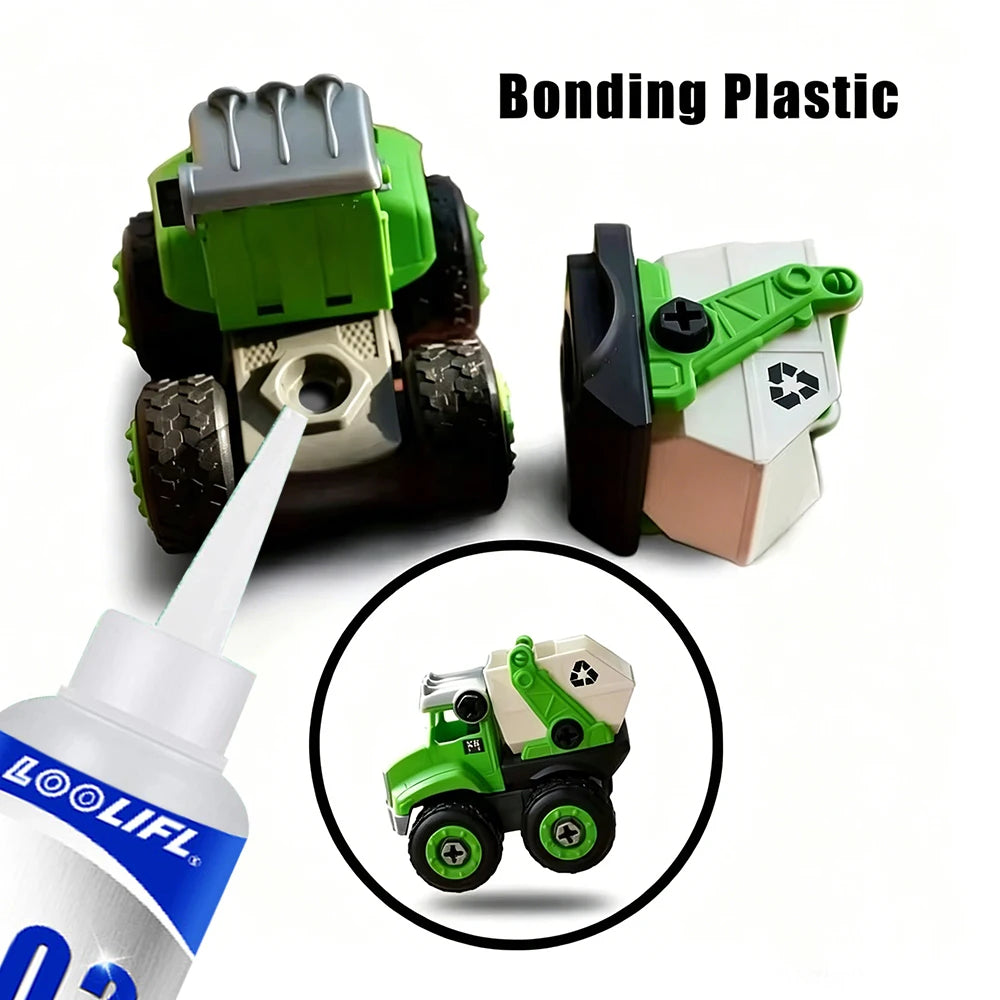 Loolifl 502 Super Glue Strong Adhesive Instant Quick Dry Glue for Ceramic Metal Leather Plastic Wood Multi-Purpose Repair Glue