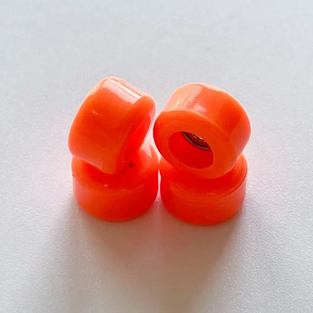 4Pcs Durable Professional Bearing Wheel Urethane PU Metal Fingerboard Wheels CNC Mini Finger Skate Board Accessory