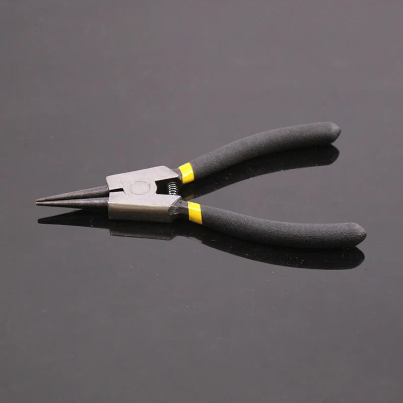 5-In Circlip - Pliers Needle Nose Pliers Retaining Ring Pliers For Removing Installing Puller Locking Rings Shafts Hand Tool