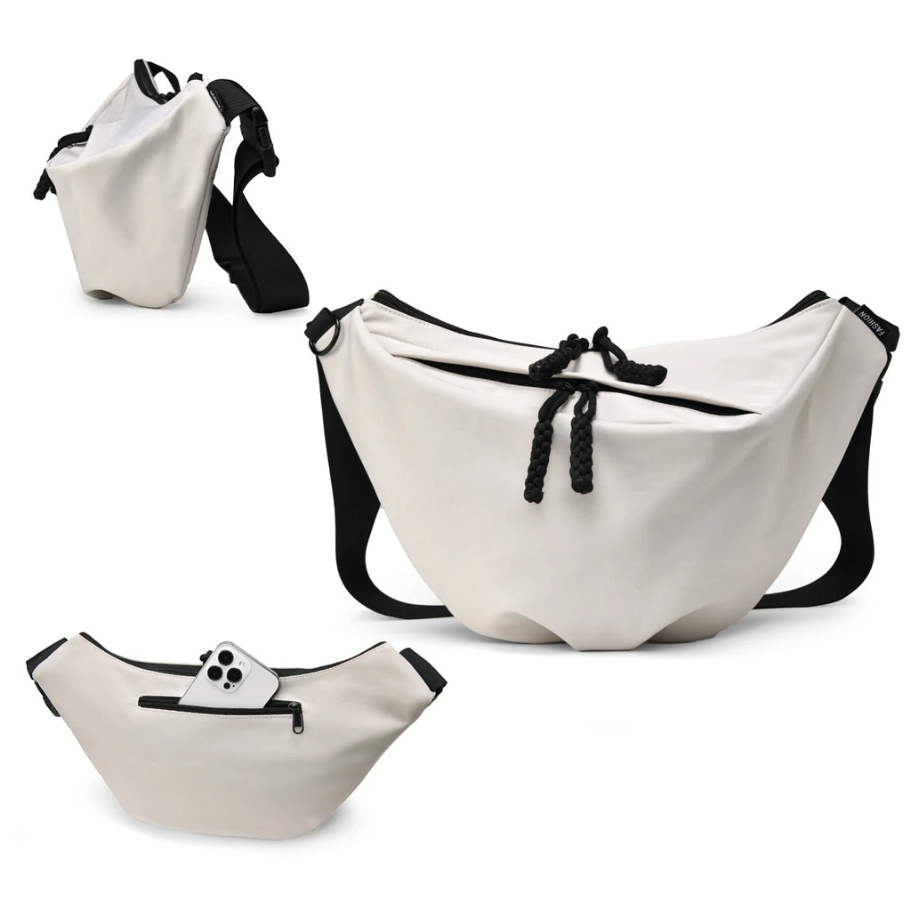 2026 New Lightweight Waterproof Crossbody Bag, Large Capacity Casual Versatile Cycling Bag, Sports Chest Bag, Men's Shoulder Bag, Women's Bag