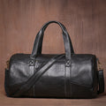 GURO Vintage Crazy Horse Cowhide Travel Bag Men's Real Leather Handbag Casual Weekend Camping Luggage Bag Daily Gym Shoulder Bag