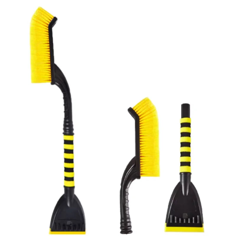 Winter Detachable Car Snow Sweeper Handle Car Rotatable Cleaning Brush Deicer Car Windshield