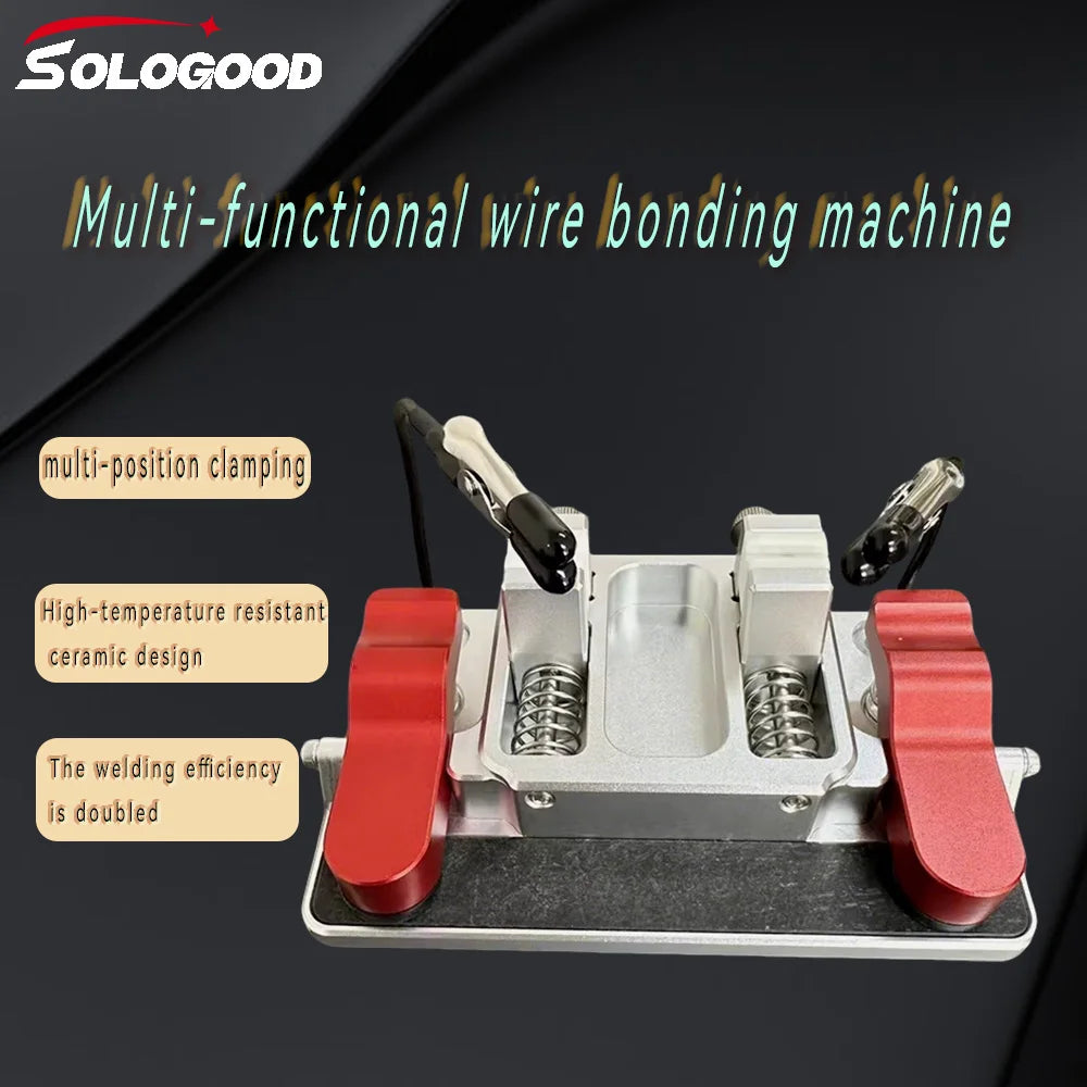 Multi Functional Auxiliary Hand Soldering Table with Crocodile Clip Heat-resistant Fixture for PCB Circuit Board Maintenance