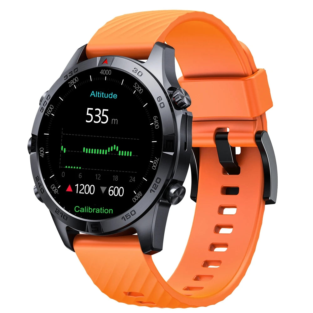 SUNROAD GPS Sports Watch Outdoor Glonass Map Navigation Tracker Altimeter Compass Heart Rate Monitor 50M Waterproof Wristwatch