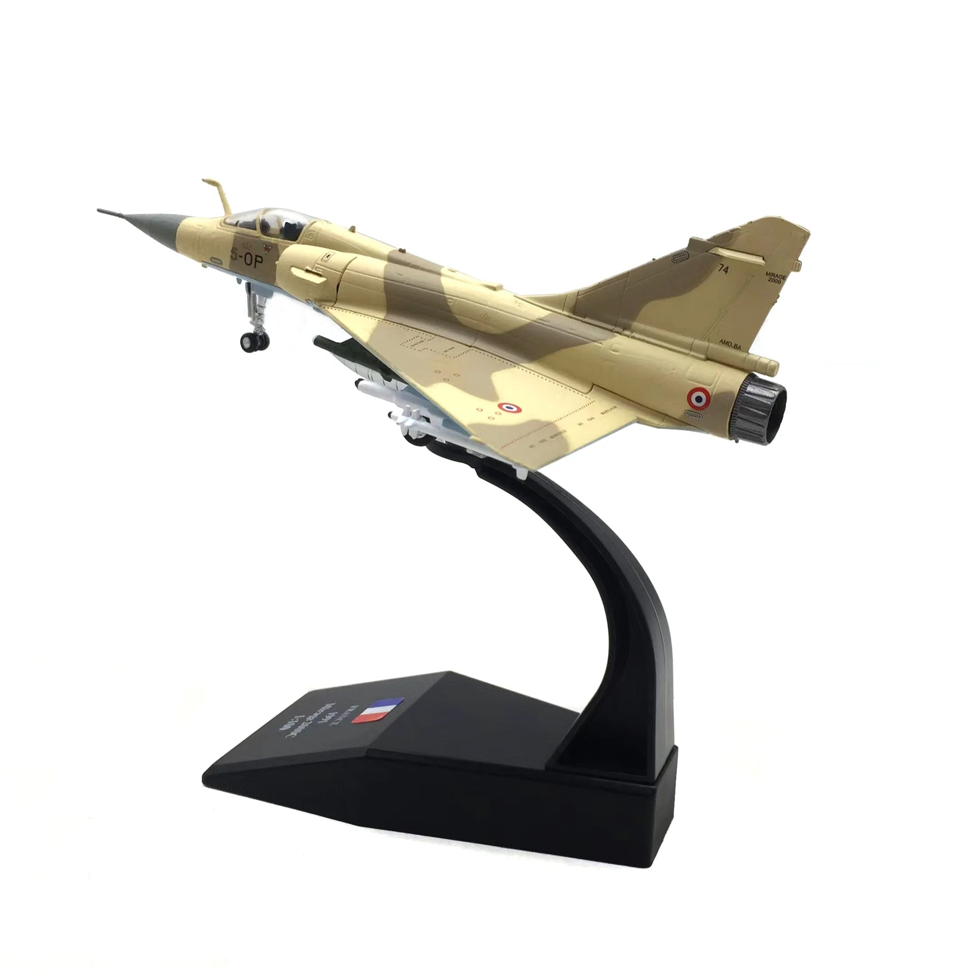 JASON TUTU 1/1100 Scale Fighter French Air Force Mirage 2000 Models Aircraft  Adult Children Toys For Display Show