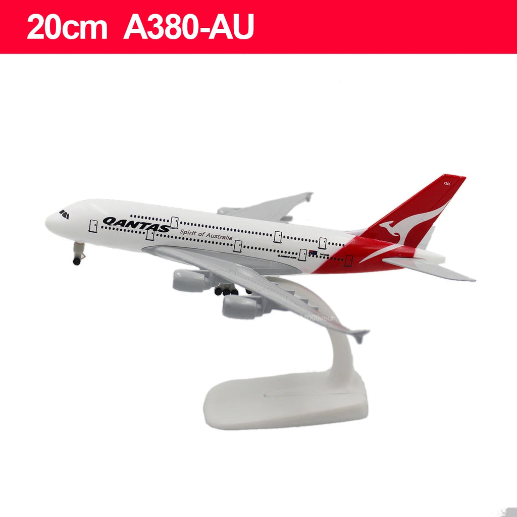 20cm Diecast Antonov An-225 "Mriya" A380 A330 Beluga B747 737 Airplane Model 1/400 Scale For Gift Collection
