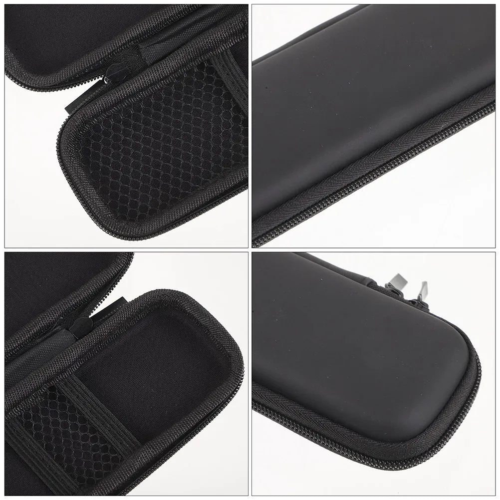 2Pcs Electric Toothbrush Travel Case Hard Shell Eva Protective Toothbrush Holder with Mesh Pocket for Oral Care Kit Toothpaste