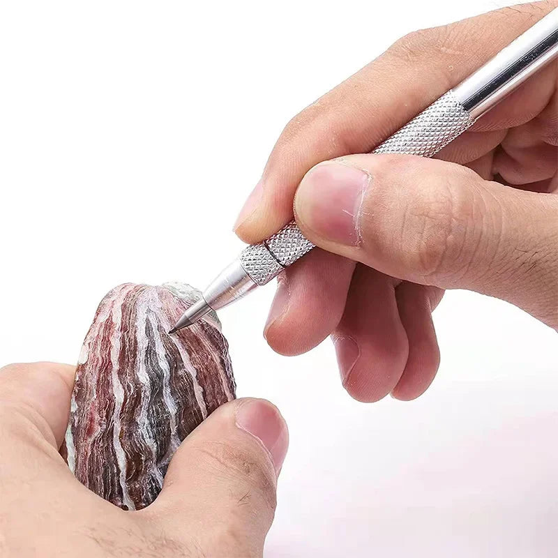Diamond Scribing Pen Tungsten Carbide Tip Carbide Engraving Pen Tungsten Carbide Nib Stylus Pen For Glass Ceramic Metal Marking